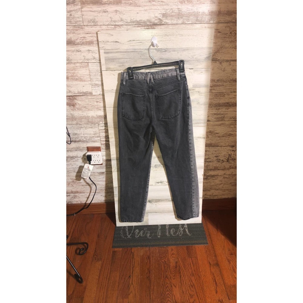 Good American Vintage Two Tone Jean black and gray classic jeans 0/25 - Picture 8 of 13